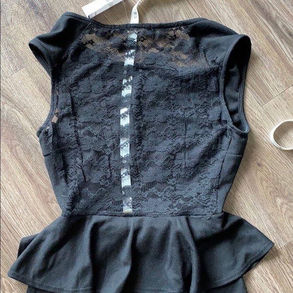 NWT Soprano Peplum Lace Back Bodycon Dress - Picture 6 of 7